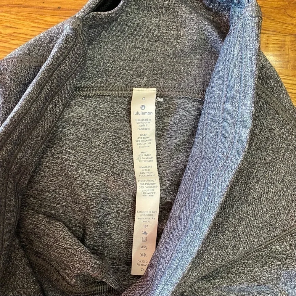 NWOT Lululemon Train Times Crop Leggings - Picture 7 of 11